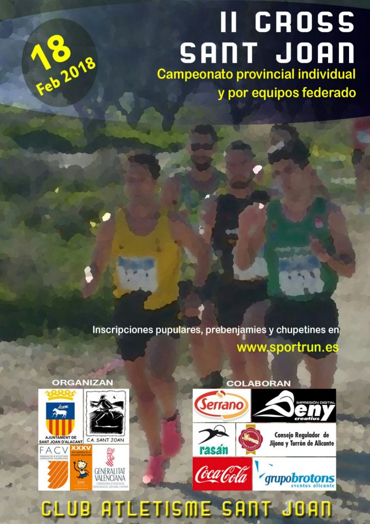 Cartel Cross Sant Joan