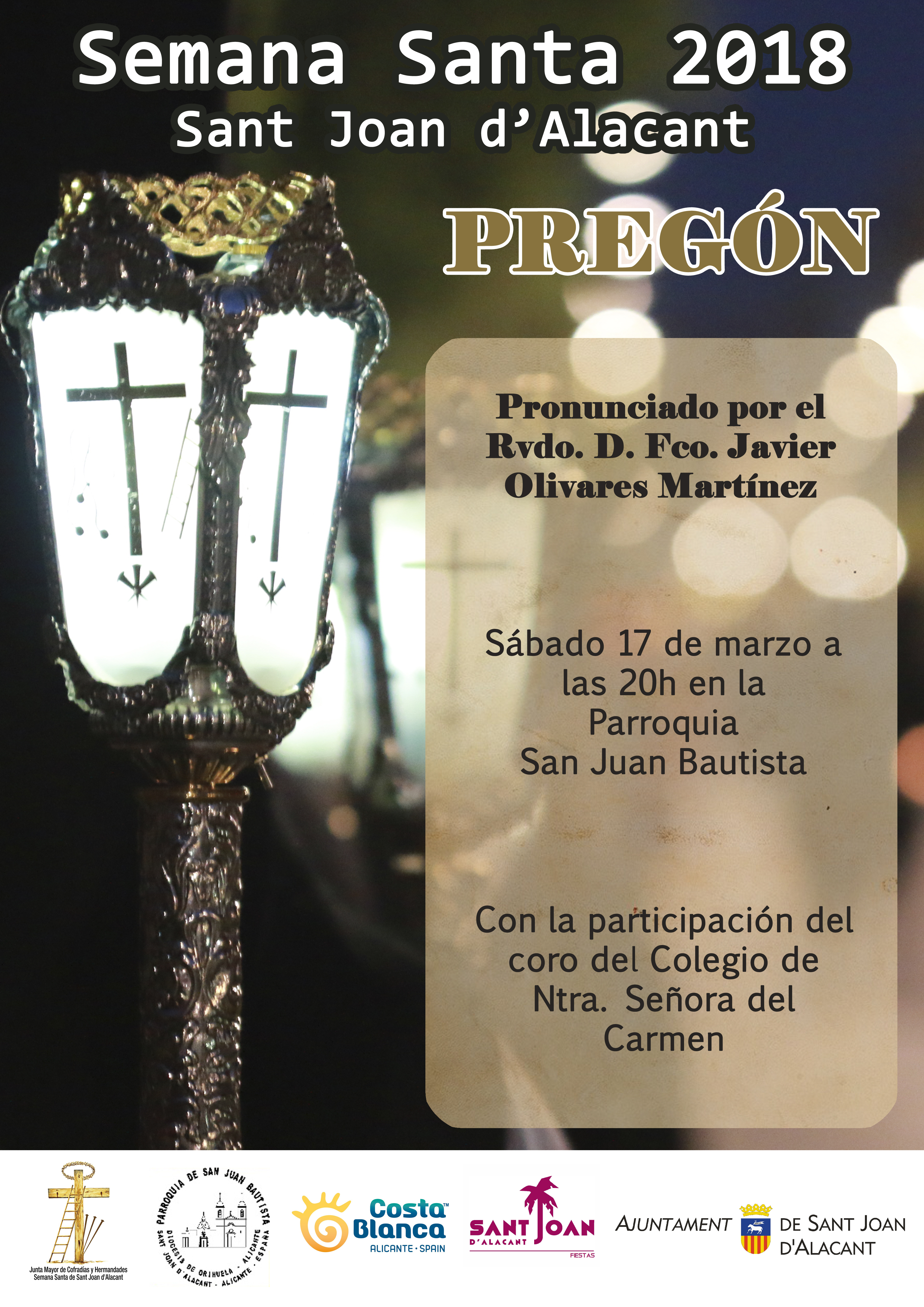 Cartel Pregón Semana Santa 2018