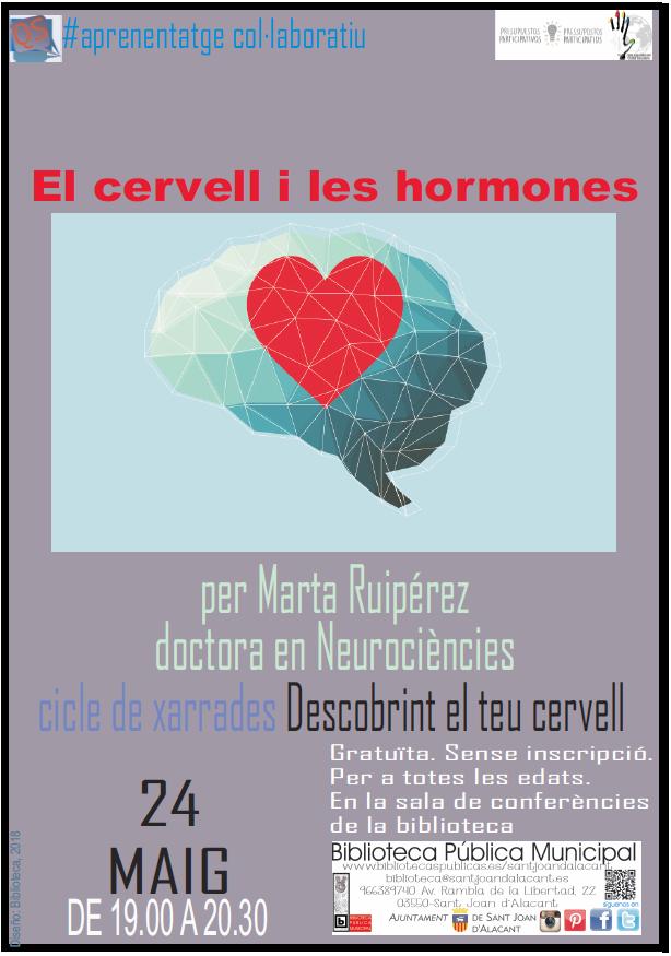 cartell El cervell i les hormones