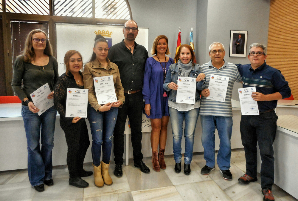 Clausura curso inglés desempleados