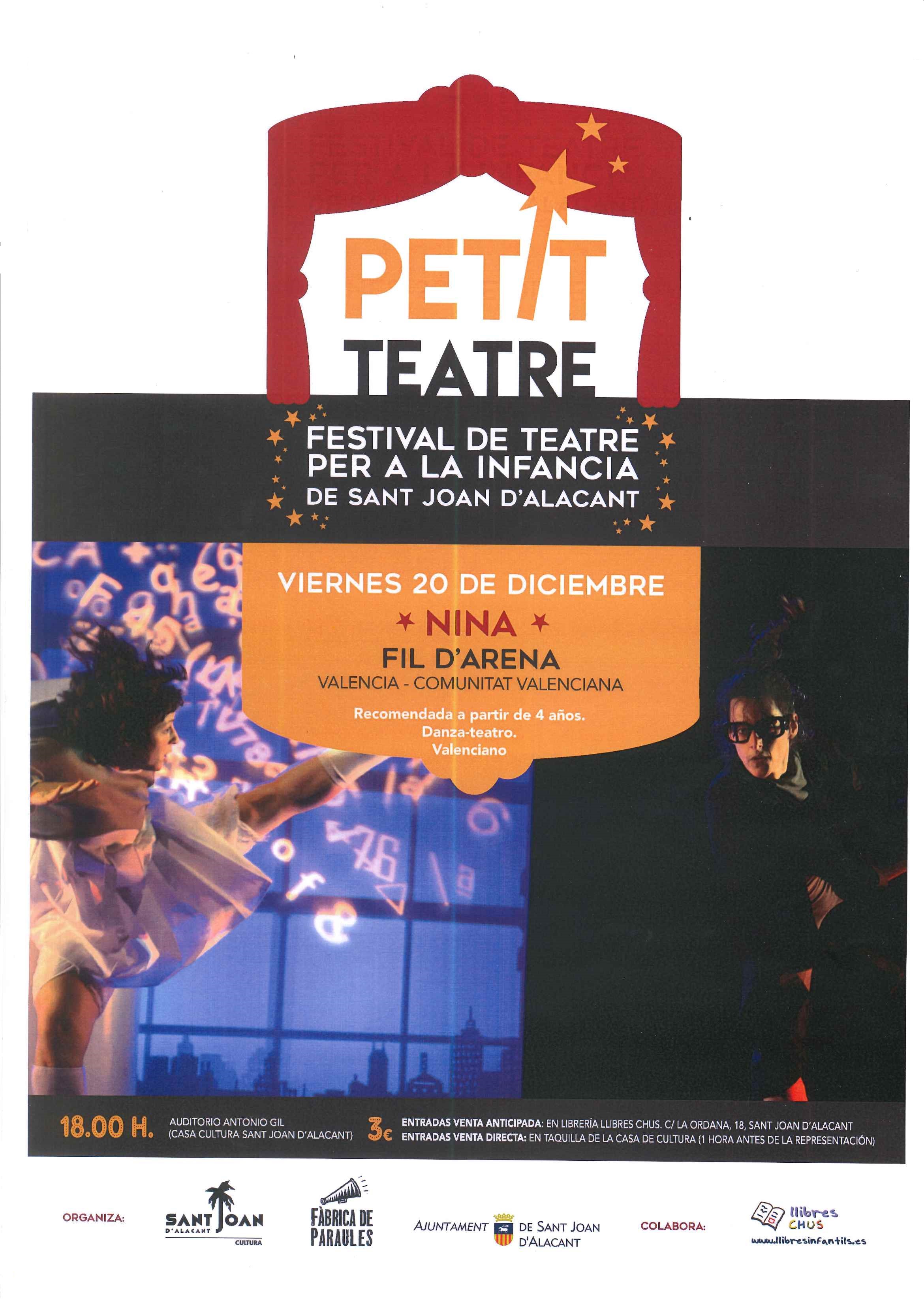 TEATRE INFANTIL -  PETIT TEATRE