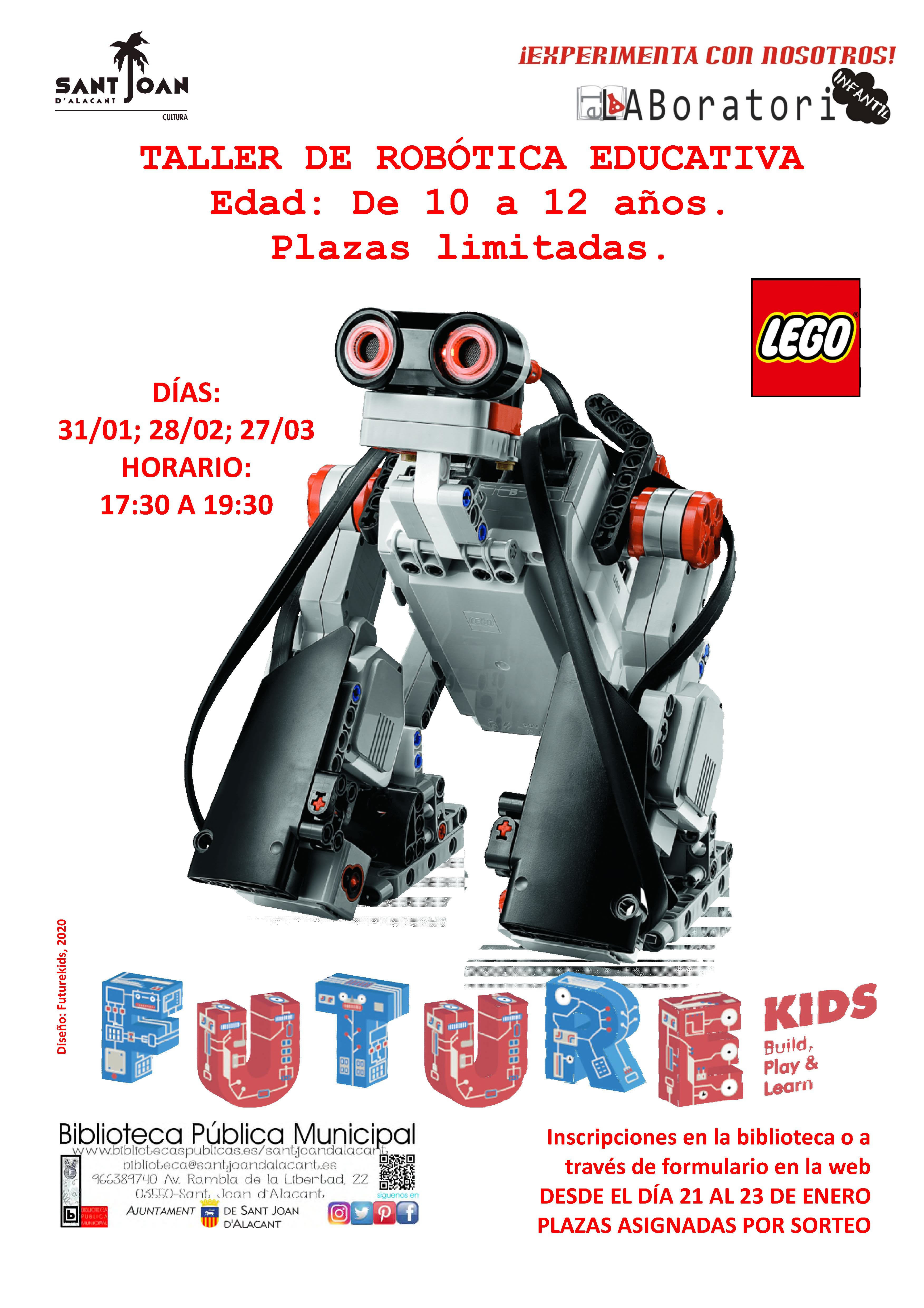 TALLER ROBÓTICA CON LEGOS