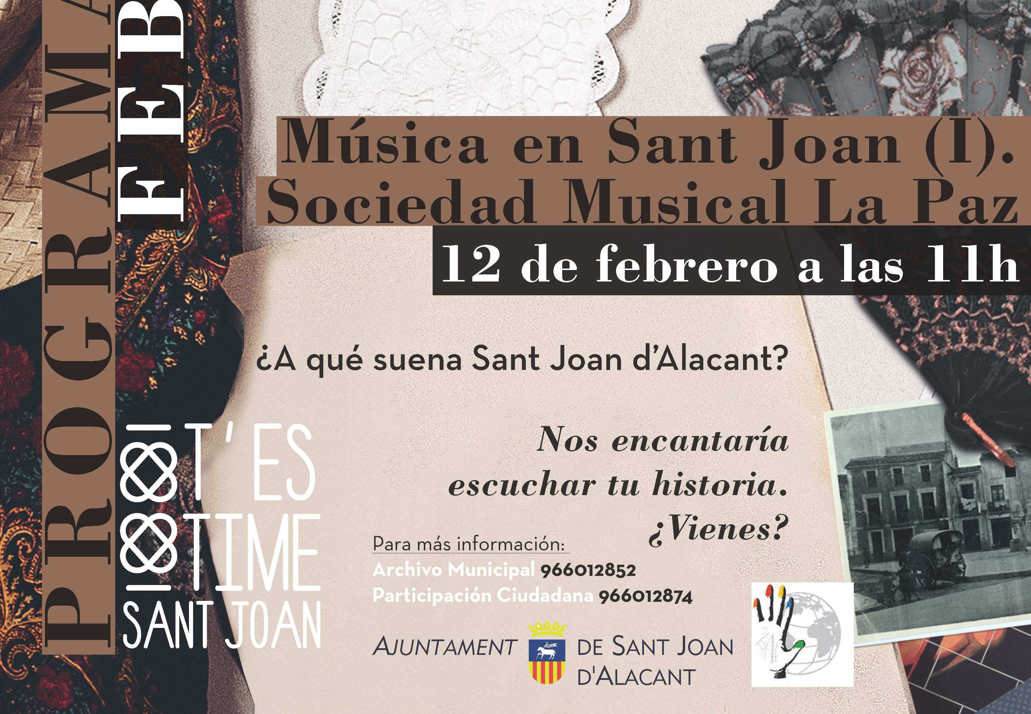 LA MÚSICA EN SANT JOAN D'ALACANT