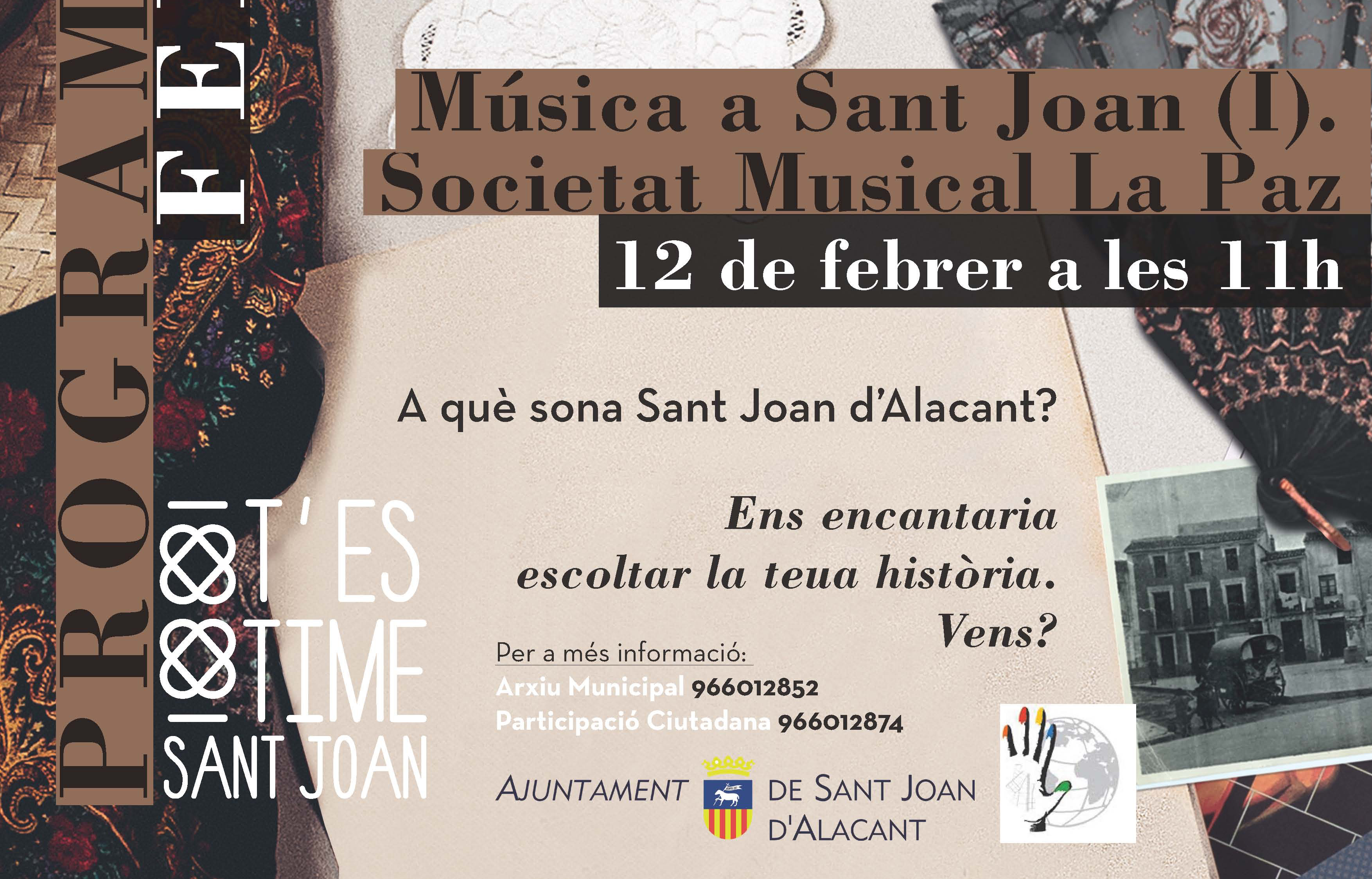 LA MÚSICA A SANT JOAN D'ALACANT