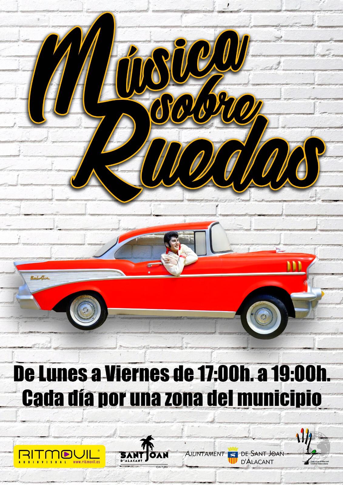 CARTEL MÚSICA SOBRE RUEDAS