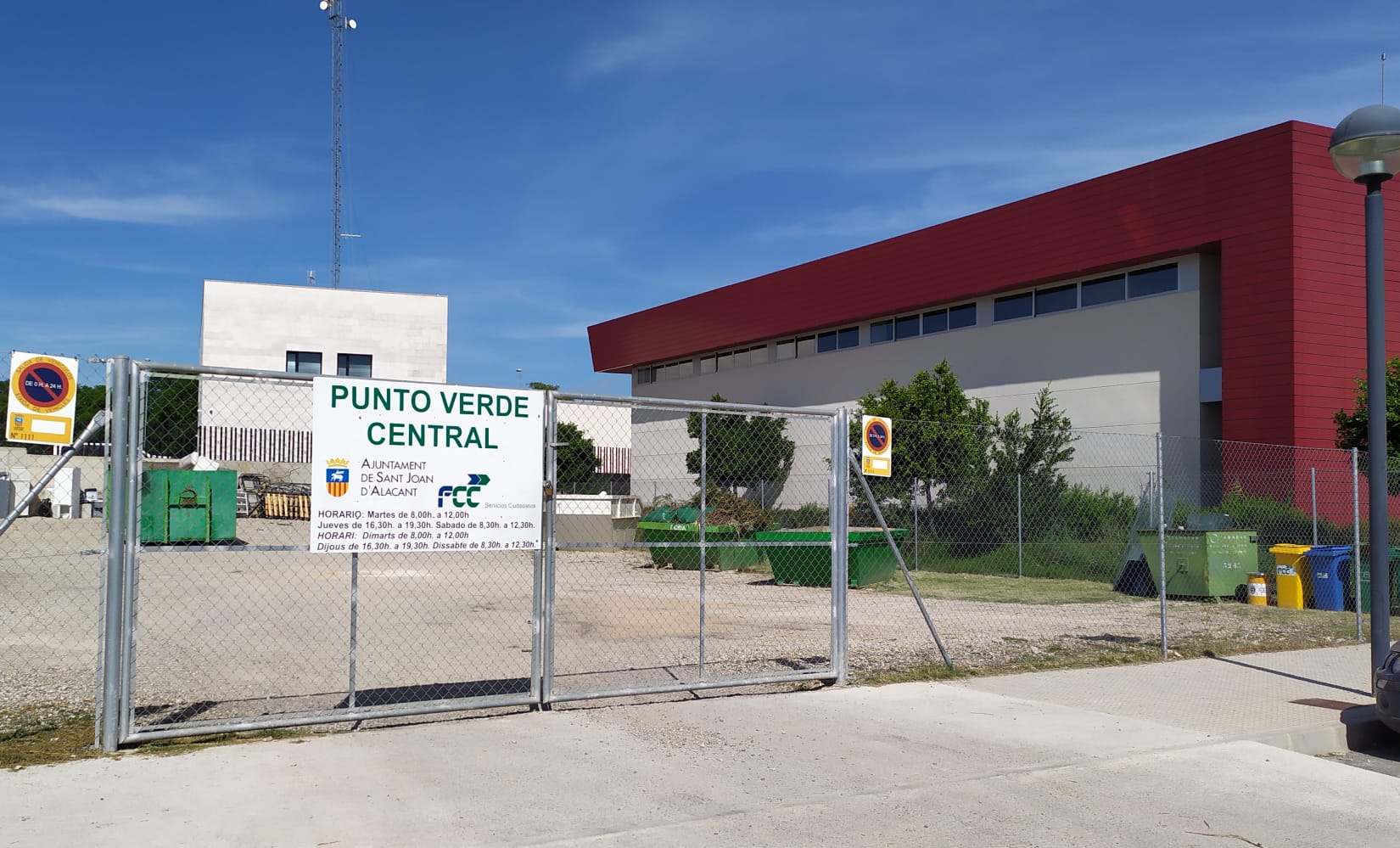 punto verde central