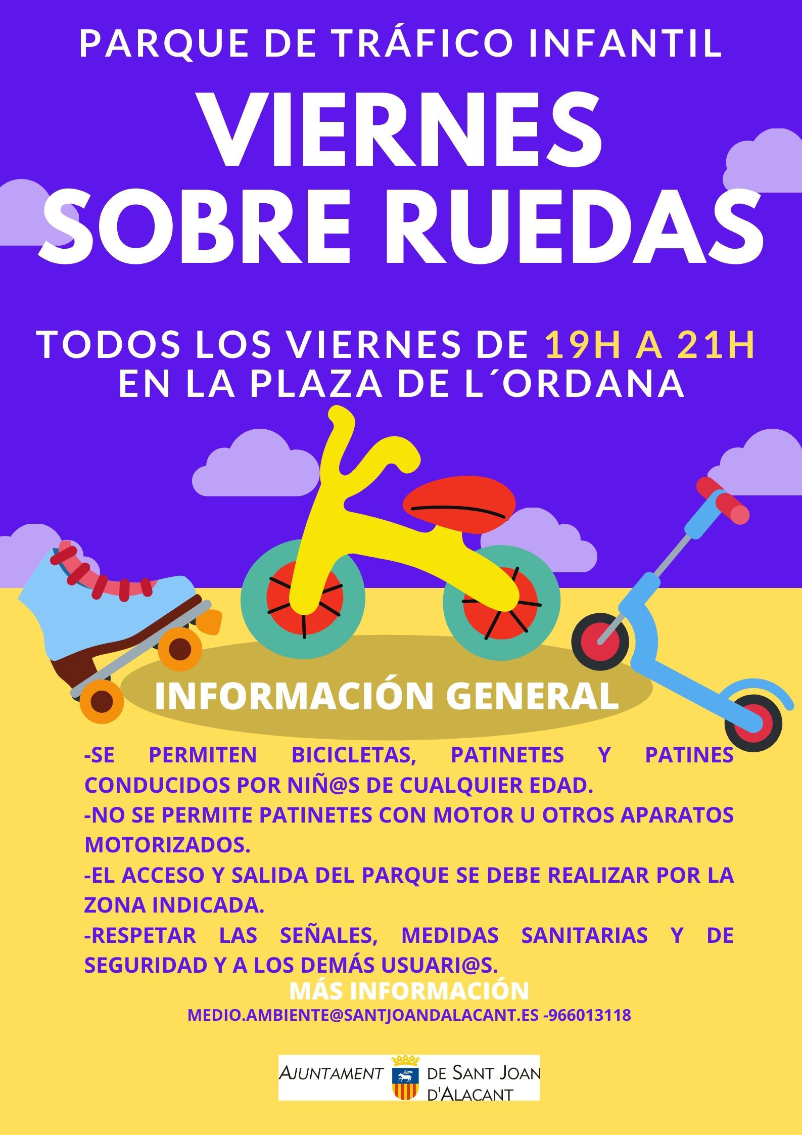 cartell divendres sobre rodes