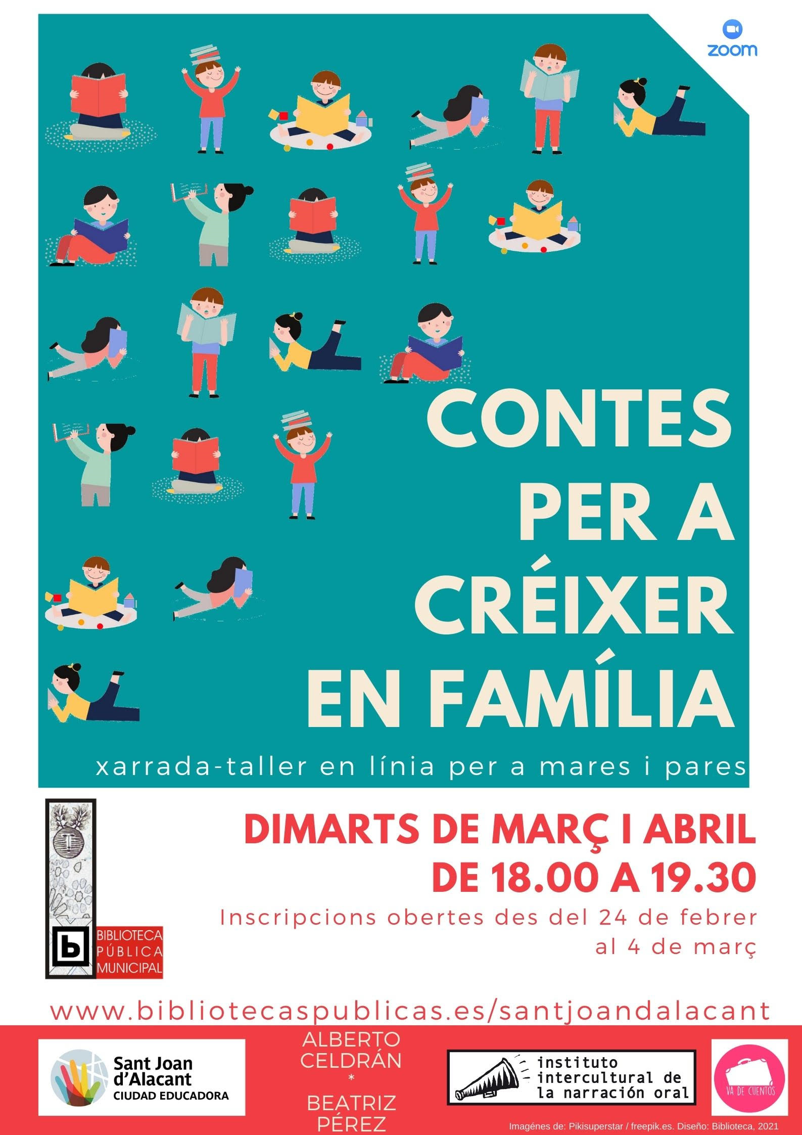 CARTELL "CONTES PER A CRÉIXER EN FAMÍLIA"