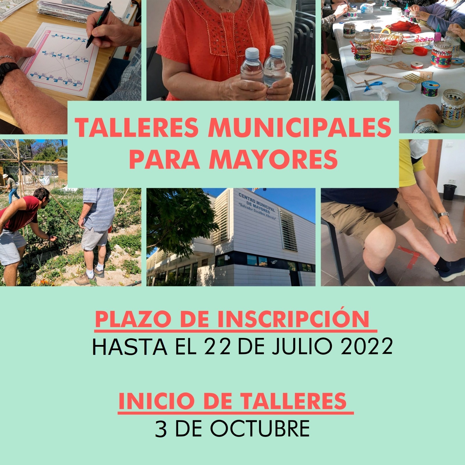 CARTEL TALLERES CULTURALES 2022 / 2023