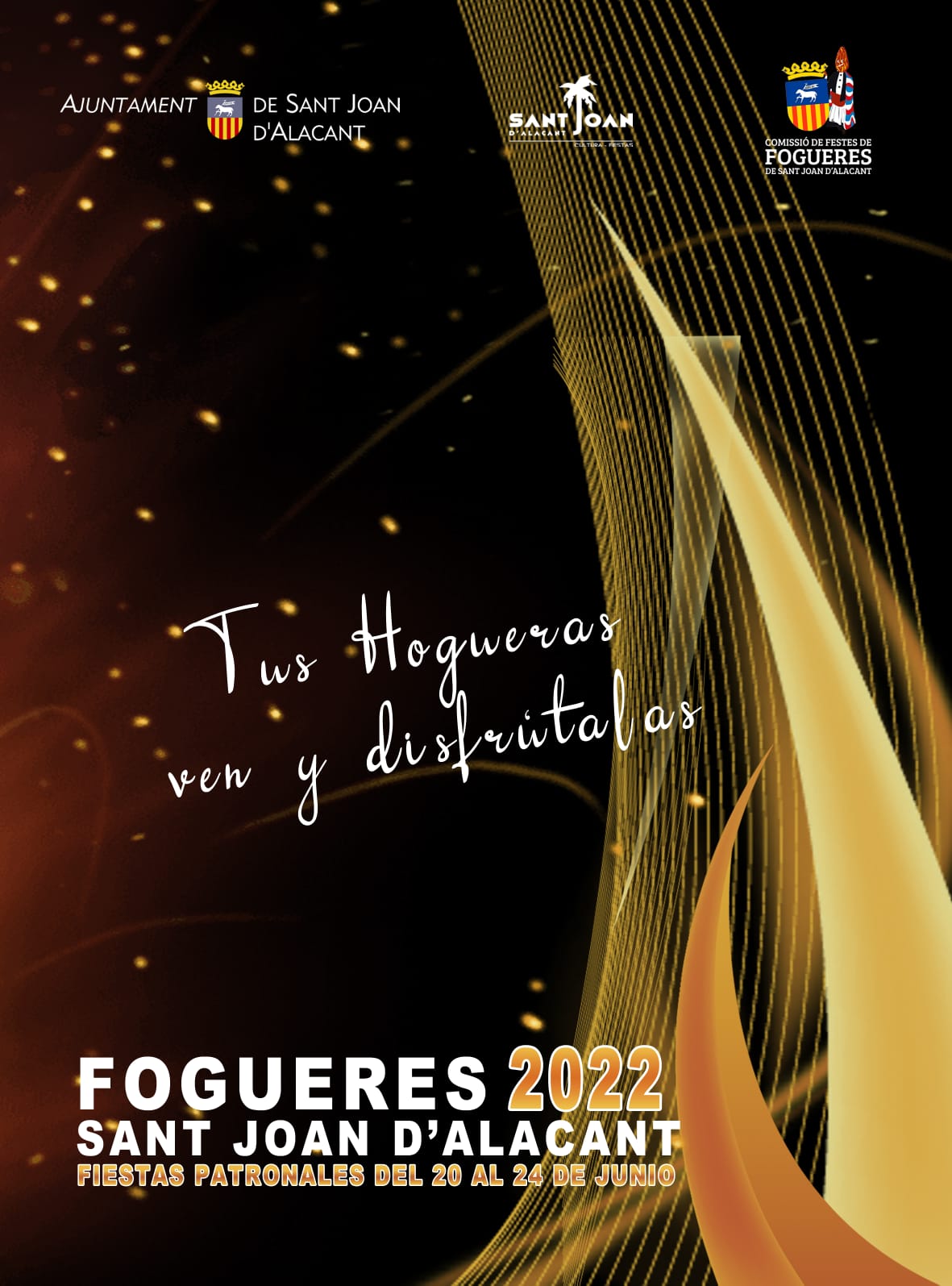 CARTEL HOGUERAS SANT JOAN 2022