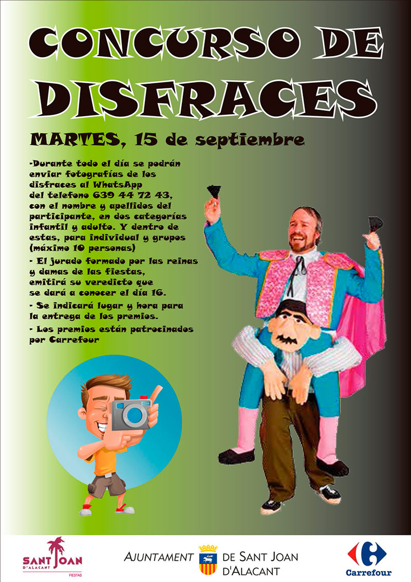 CONCURSO DE DISFRACES