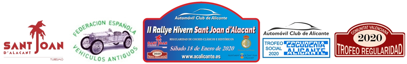 CABECERA II RALLY HIVERN SANT JOAN D'ALACANT 