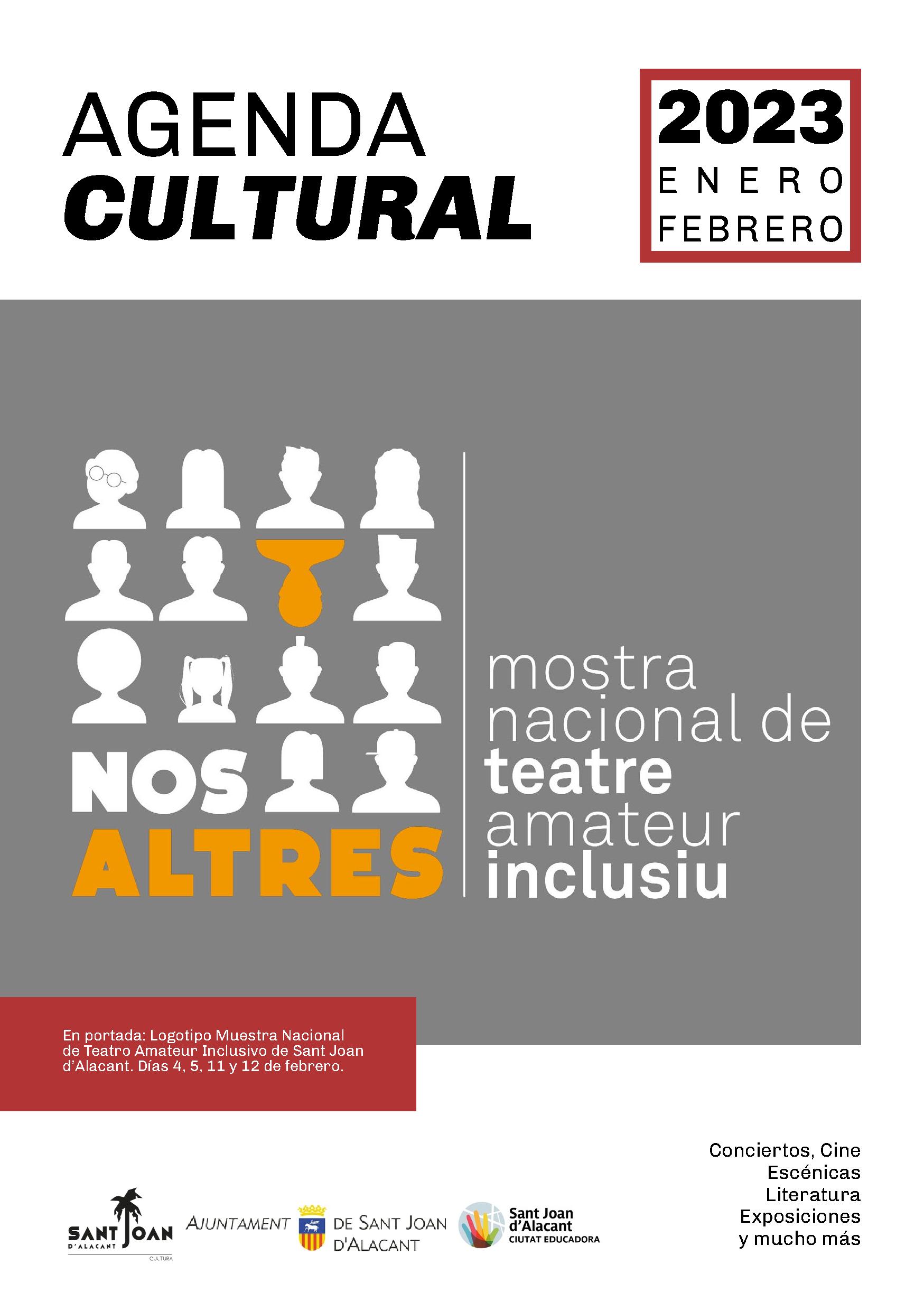 PORTADA AGENDA CULTURAL ENERO - FEBRERO 2023