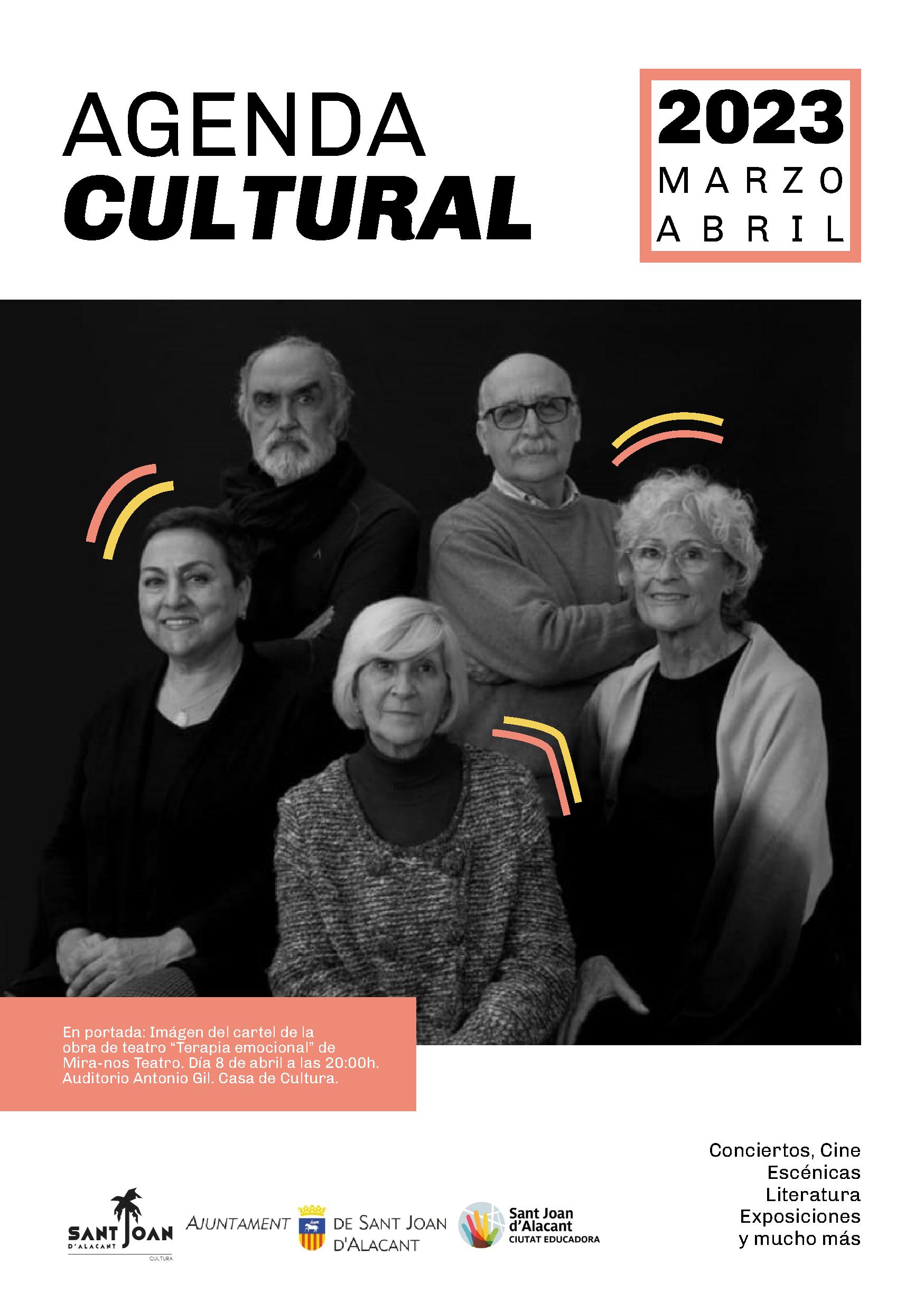 PORTADA AGENDA CULTURAL MARZO - ABRIL 2023