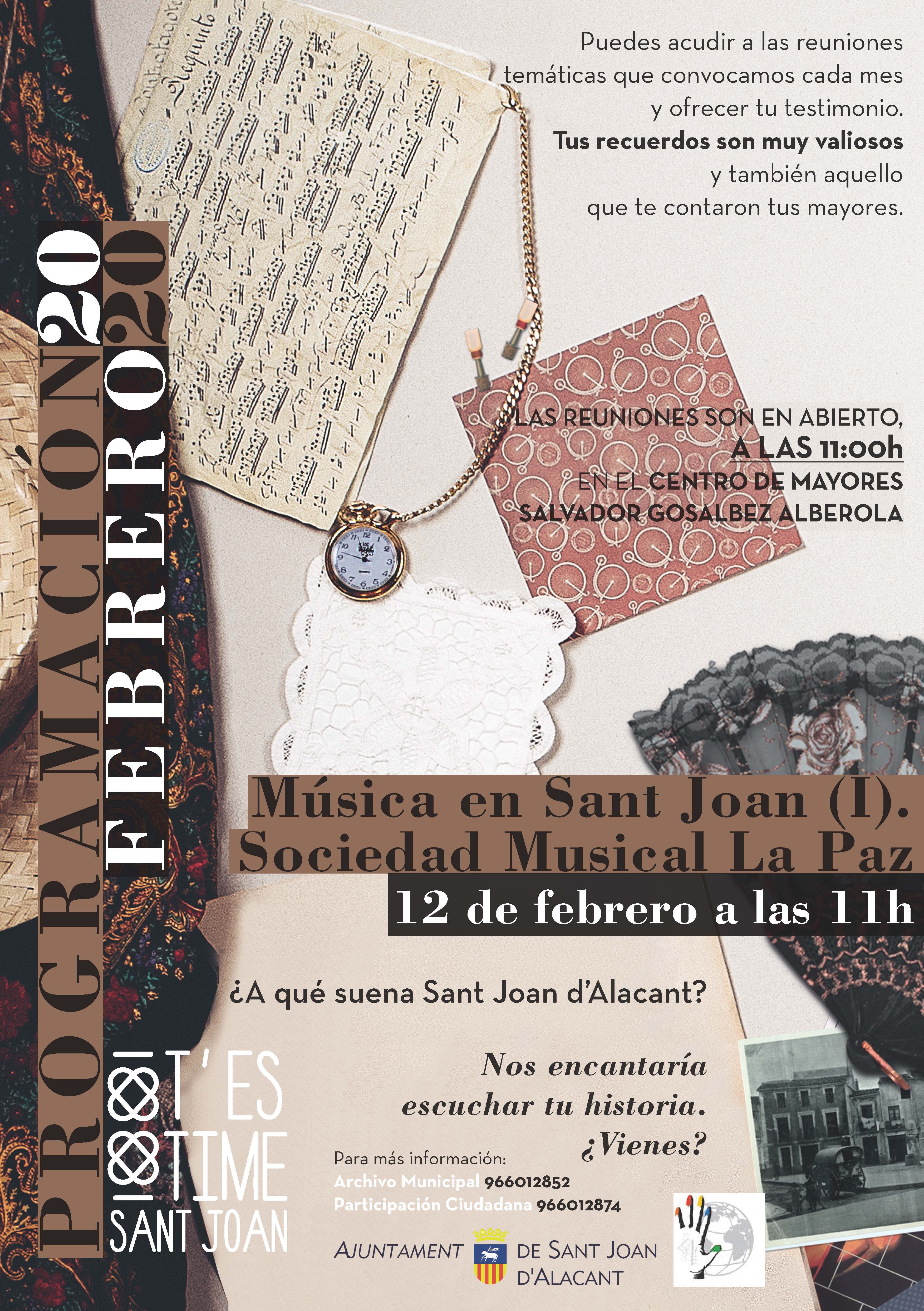 LA MÚSICA EN SANT JOAN D'ALACANT