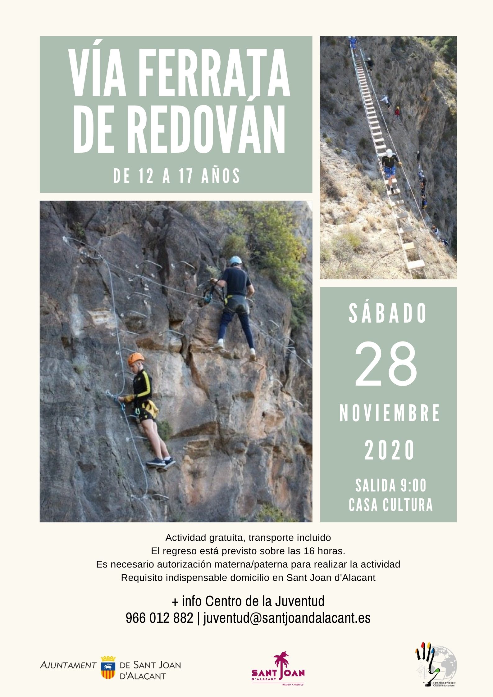 cartel via ferrata redován