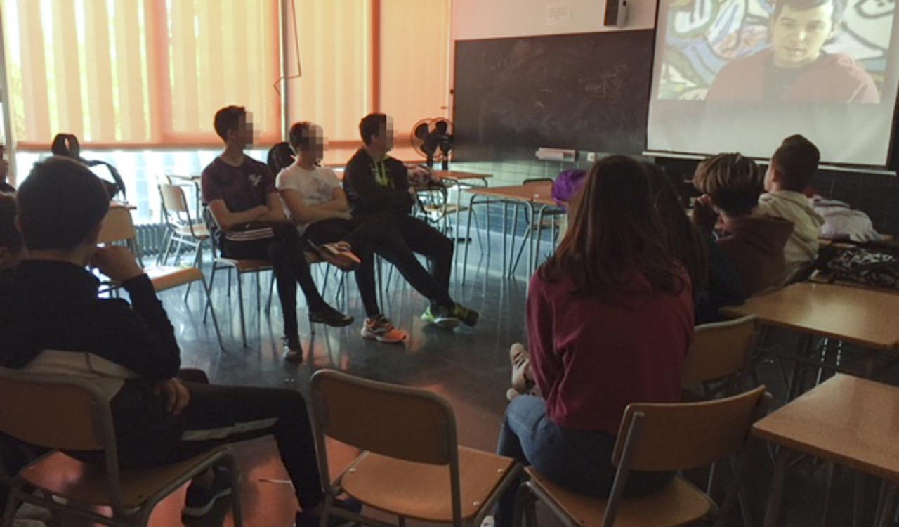 Alumnos durante uno de los cursos de prevención