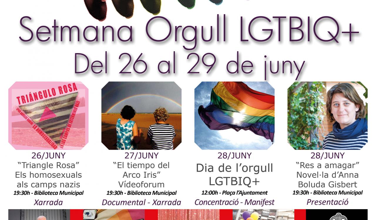 Cartel de la Semana del Orgullo LGTBIQ+