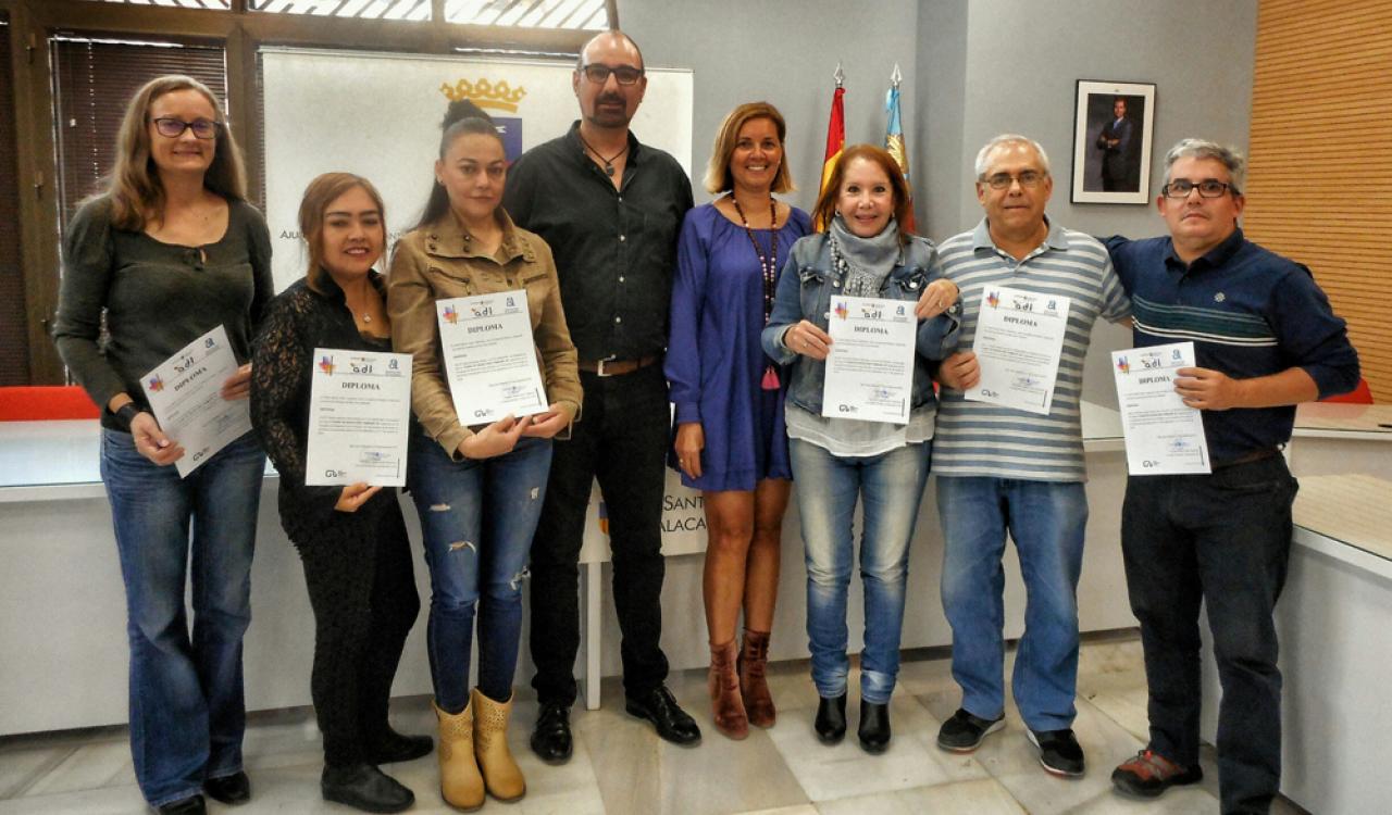 Clausura curso inglés desempleados