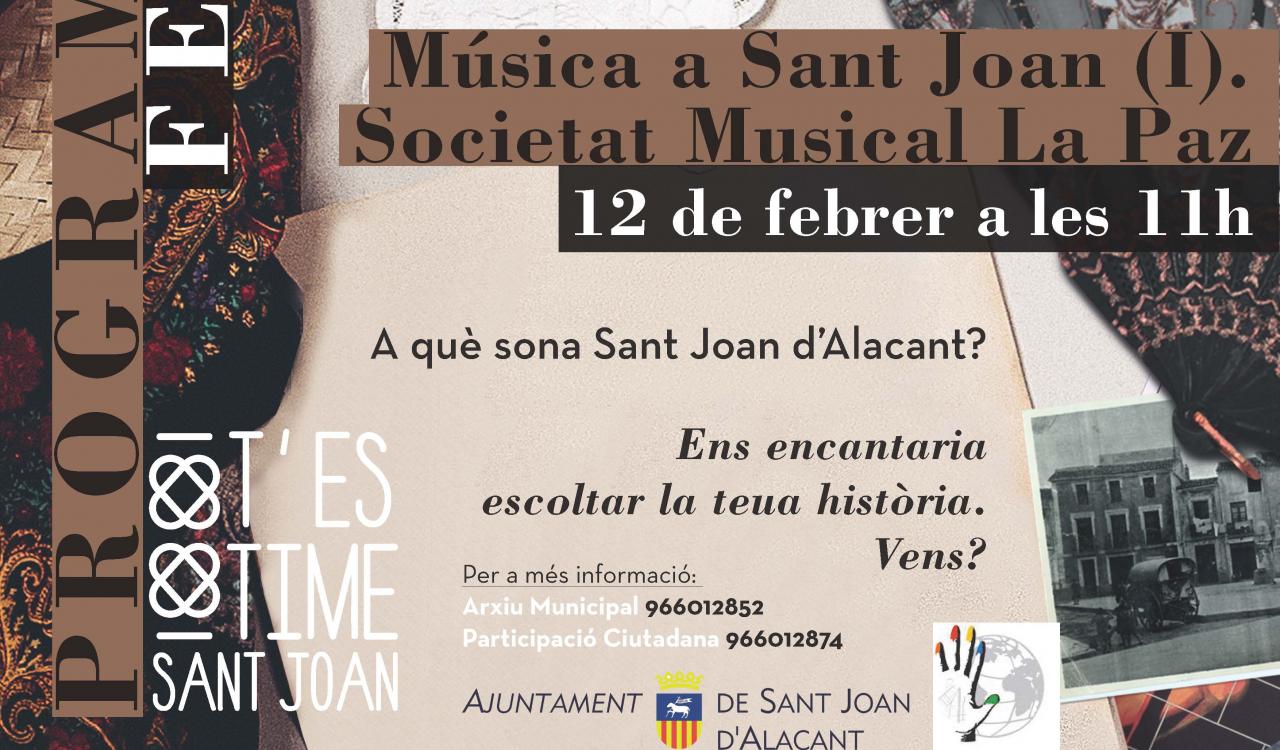 LA MÚSICA A SANT JOAN D'ALACANT