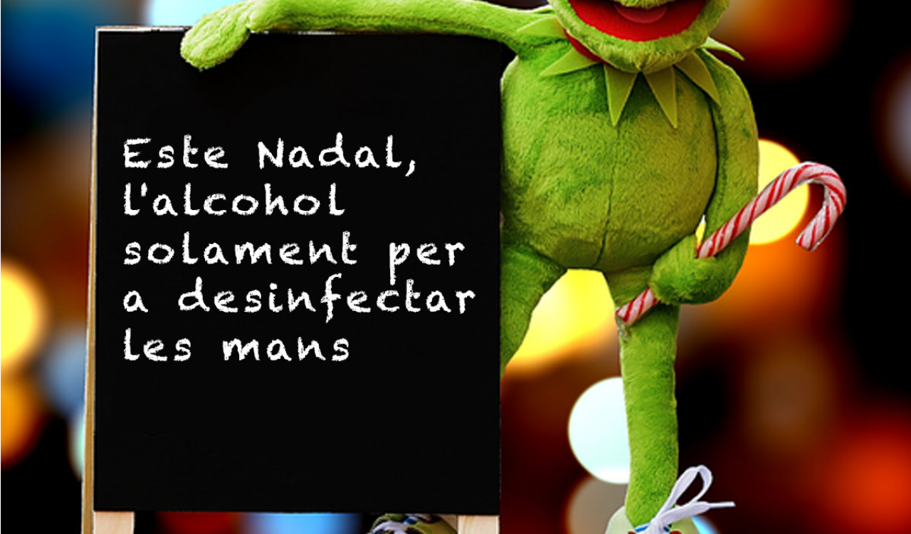 CARTEL CAMPAÑA CONSUMO ALCOHOL EN NAVIDAD